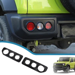 Car Rear Tail Light Lamp Decoration Cover for Suzuki Jimny JB64 JB74 2019-2023 Lamp Hoods Taillight Guard Exterior Accessories