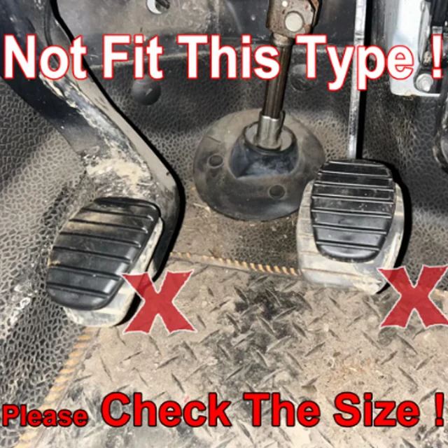 2 Cuscinetti Gomma Per Pedali Freno/Frizione - Compatibili Renault, Opel, Nissan, Numeri OEM 7700416724 - Foto 2