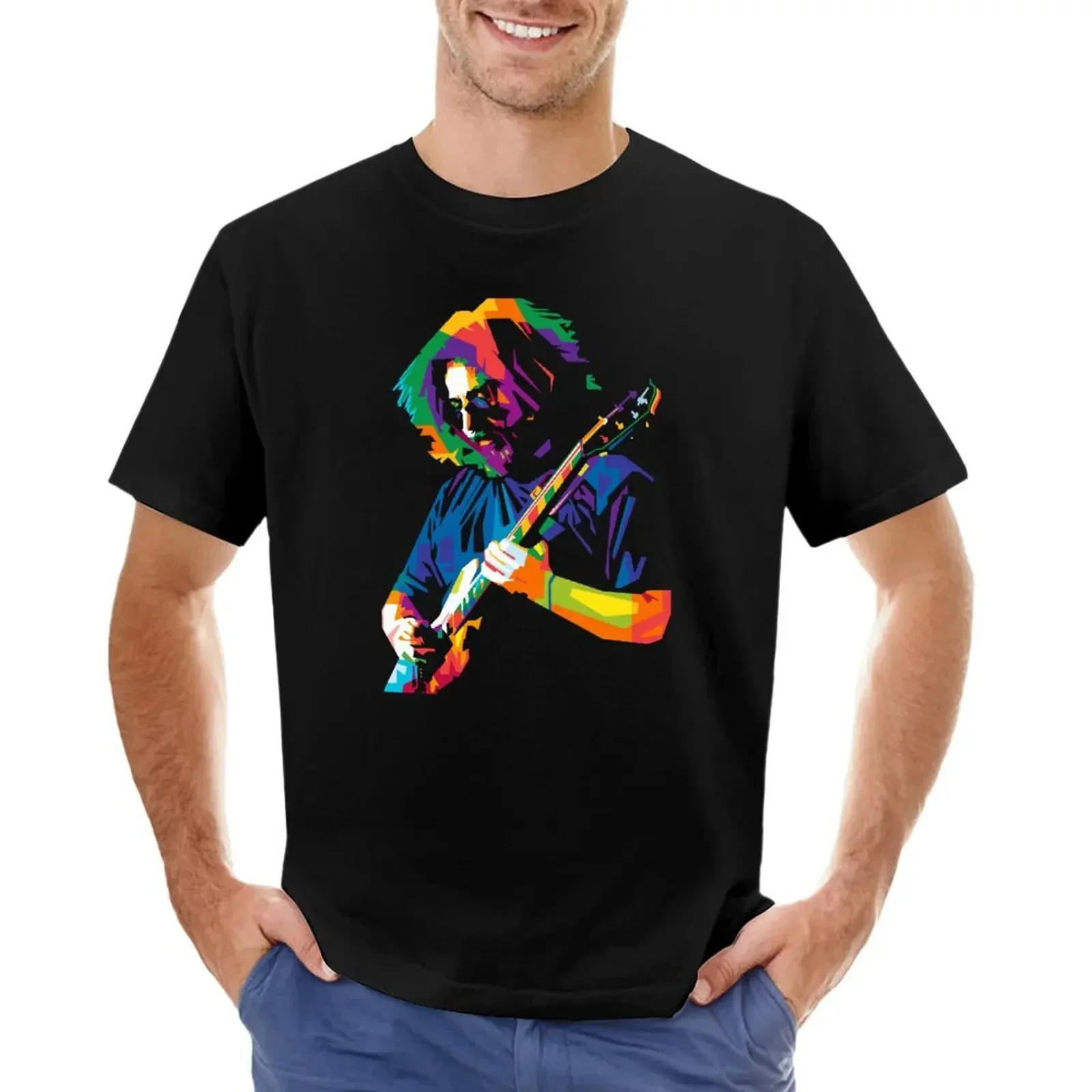 

Jerry Art of Grateful T-shirt blacks blanks mens graphic t-shirts