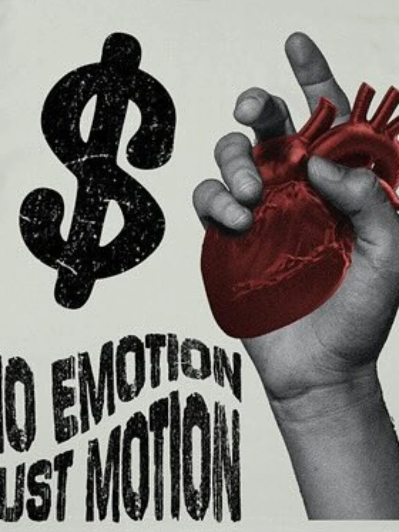 Y2K Rich Junkie Double Sided Printing Men's Cotton T-Shirt 3