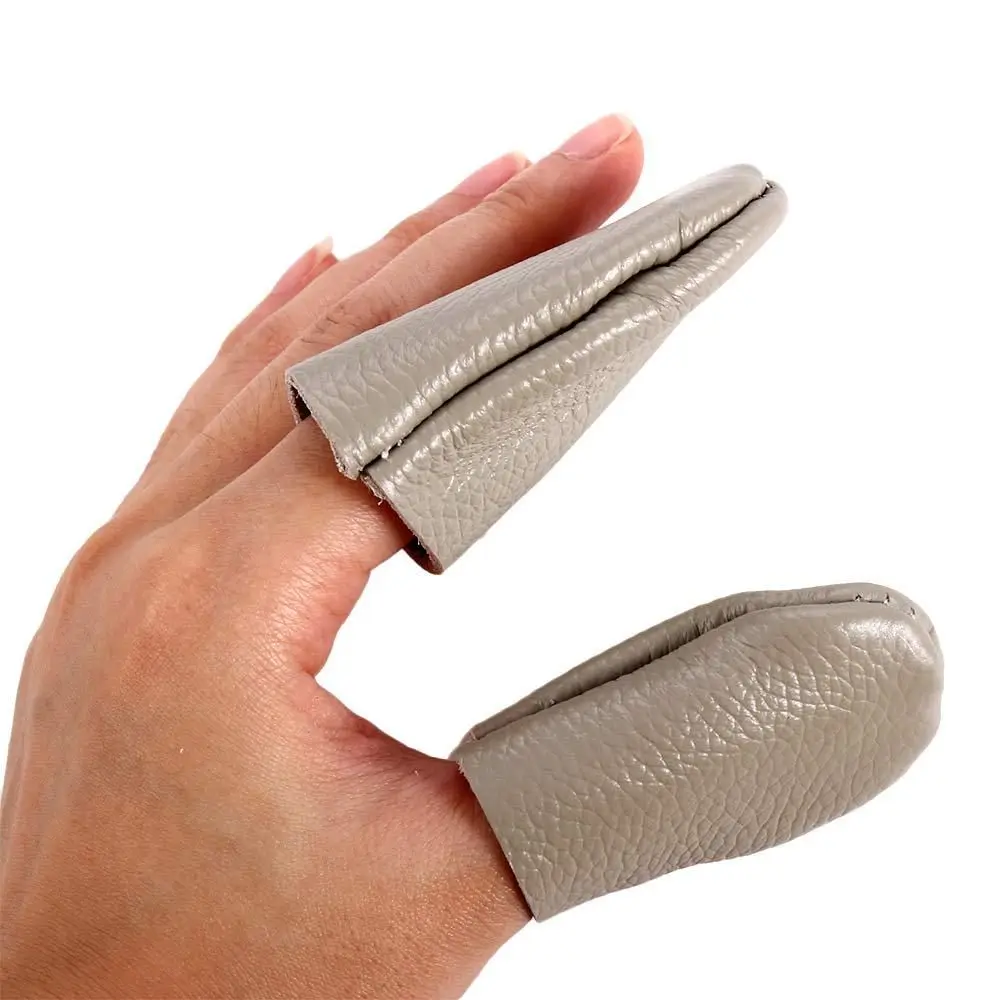 

Многоразовые напальчники для пальцев ручной работы, случайный цвет, кожаные напальчники, протектор для пальцев, валяющий инструмент, перчатки для пальцев