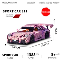 Sports Car Models Remote Control Racing Car Compatible Building Blocks High Difficulty Assembly Model Bricks Gift For Xmas Boy 1