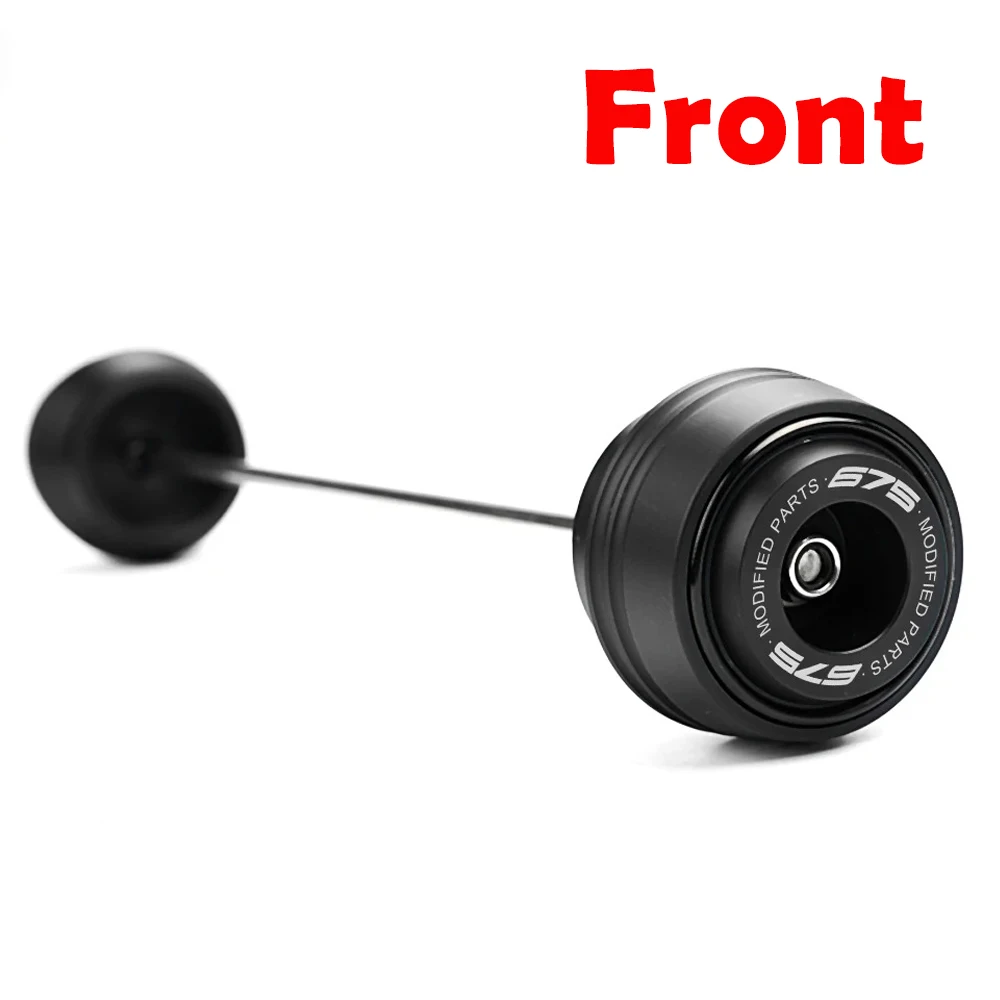 Für CFMOTO 675SR 675SR-R 675NK 675SS 675 SR-R NK SS Motorrad Zubehör Rad Achse Gabel Slider Crash Protector 675 SRR NK675 – Detail 3
