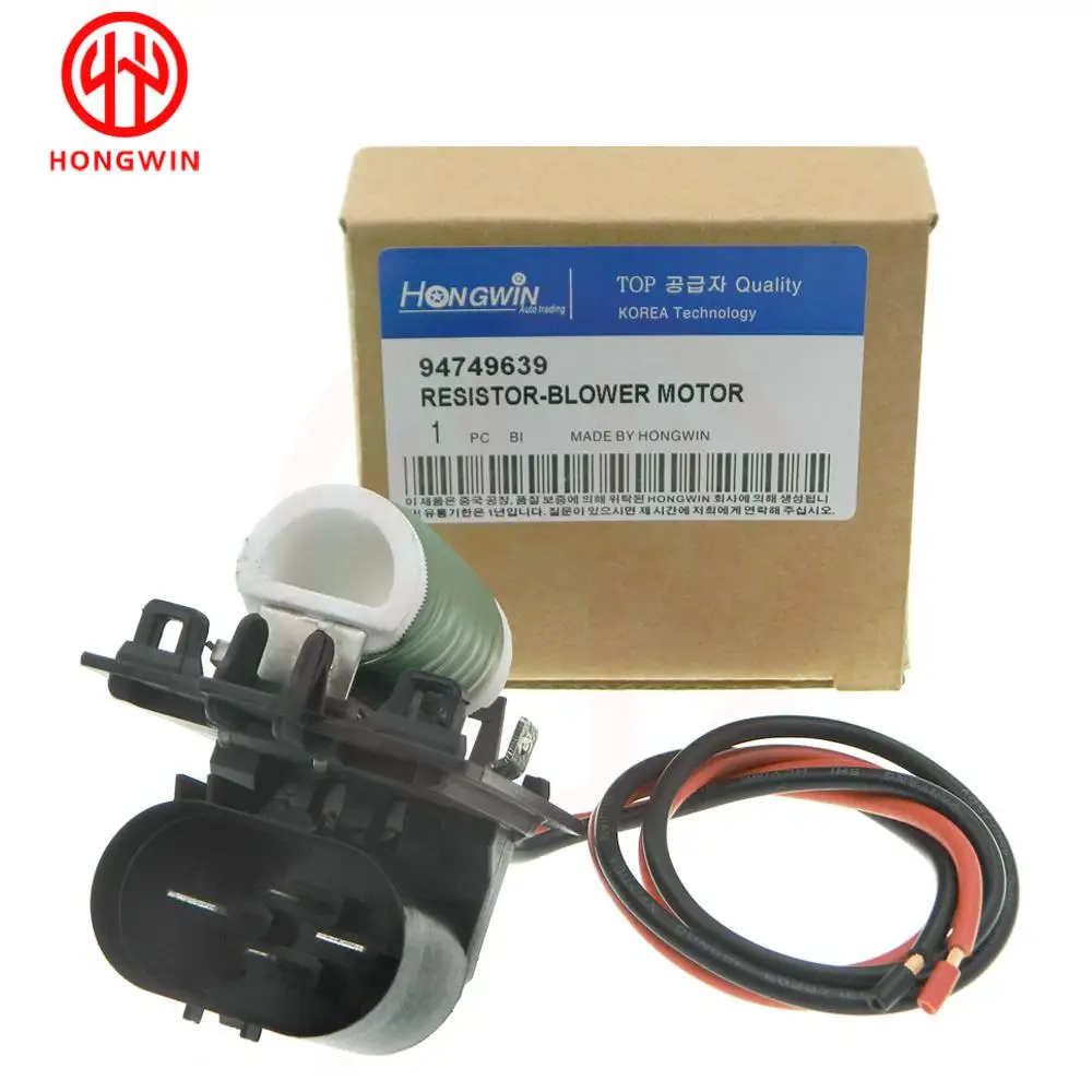 Heater Blower Motor Genuine No.:94749639 Radiator Fan Resistance Fits Chevrolet Cruze 1.8L Opel Astra Zafira Vectra 2006 3134503108
