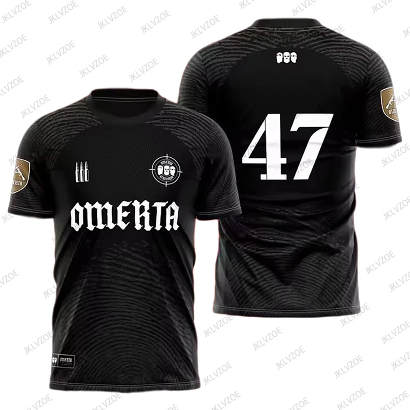 Omerta Boxing Fans Summer 3D Printed 47 Women‘s Breathable Jersey Outdoor Sportwear Men T-shirt Casual Tees Oversized Tops 3