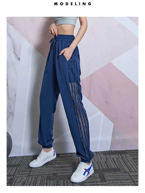 Pantaloni Della Tuta Larghi Per Donna | Jogging Comodi Per Palestra E Tempo Libero - Foto 8