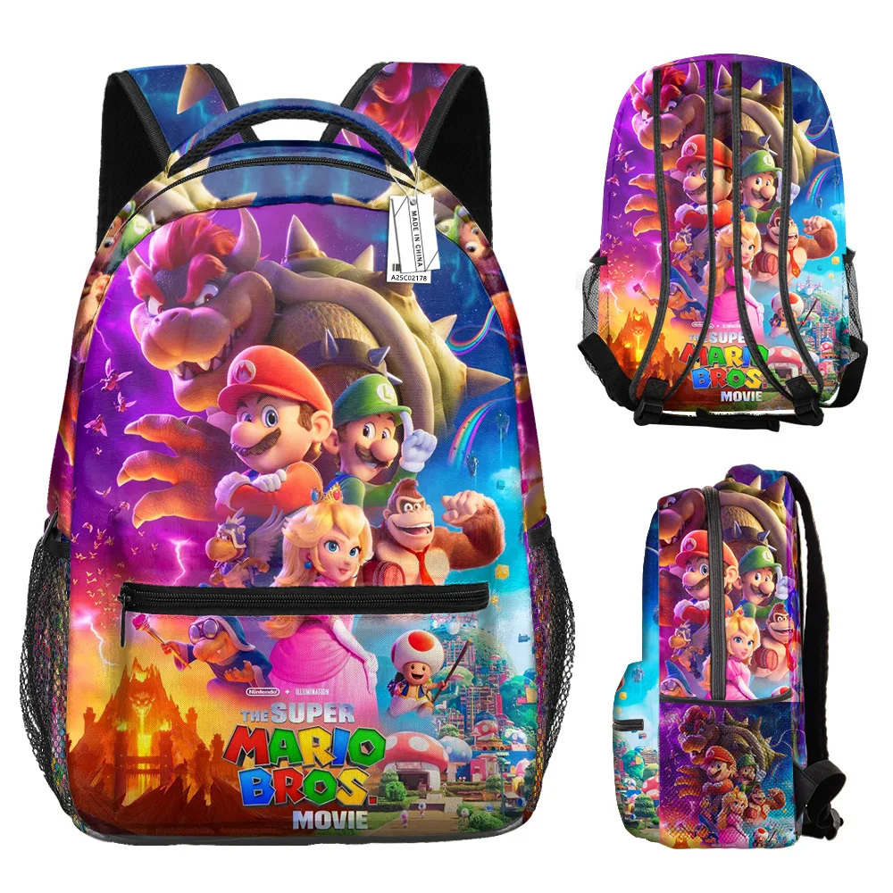 Doe voorzichtig Moderator Acteur Mario Super Mario Surrounding 2023 Student School Bag Backpack Supermario  Full Print Backpack Children's Gifts - Plush Backpacks - AliExpress