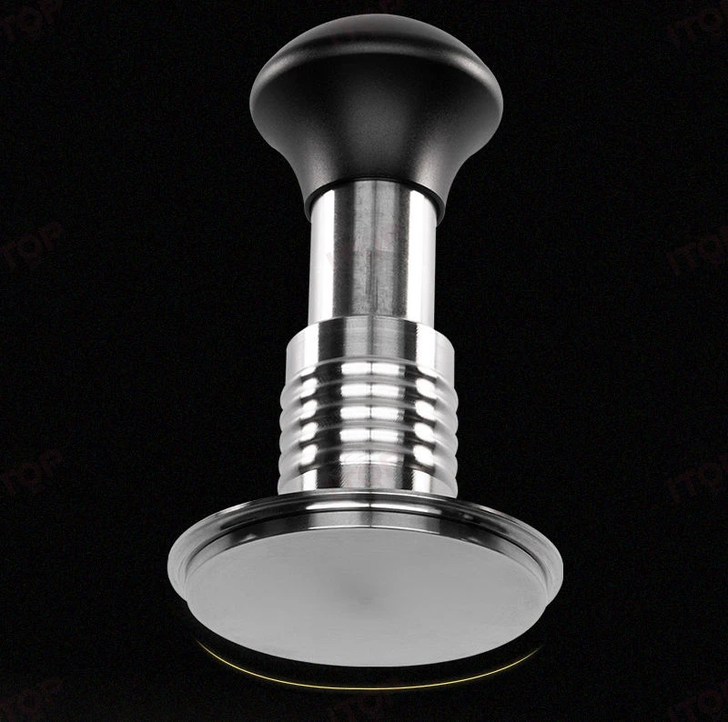 ITOP HIT Impact Force Powder Hammer 51/53/58mm Adjustable Pressure Force Tamper Stainless Steel Coffee Tamper Hammer Tools 5