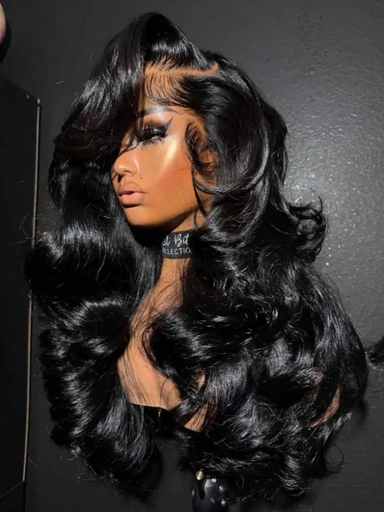 40 42 Inch Body Wave Human Hair Wigs 13x4 13X6 HD Lace Frontal Wig Human Hair Remy 5x5 Gluless Lace Closure Wigs For Women 1