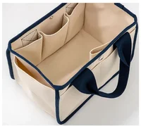 Snoopy Canvas Multifunction Handbag Boys and Girls Cartoon Cute Tote Bag Desktop Organizer storage Bag shopping bag 4