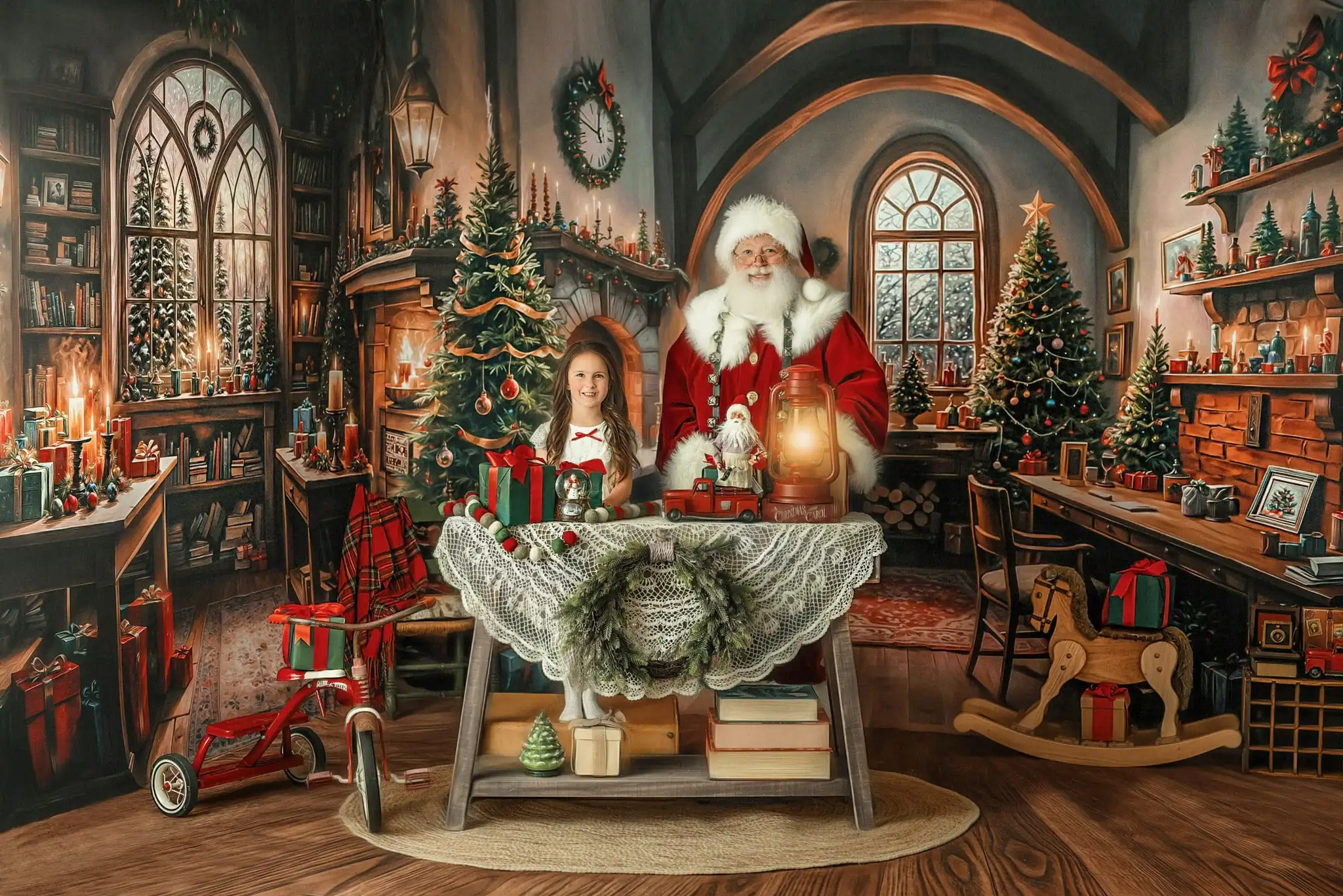 Christmas Holiday Virtual Background