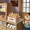 Dollhouse Miniature Food Play Model Mini Soda Milk Mineral Water Sprite Bottles Drinks Modle Kitchen Doll Play House Photo Props 3