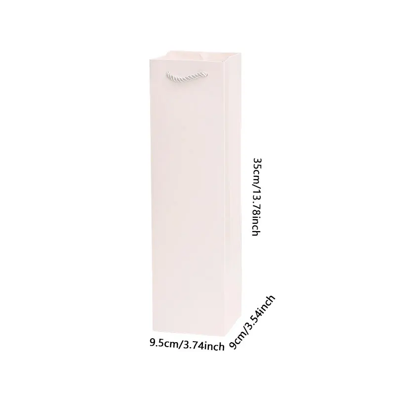 5/10/15/20pcs Wine Gift Bags Drawstring with Handles, Leak-Proof Kraft Paper Reusable T... - SKU WGB01722 - UGI Packaging