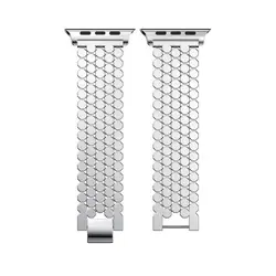 Women's Luxury Stainless Steel Watch Bracelet - 38 40 41mm (Silver)