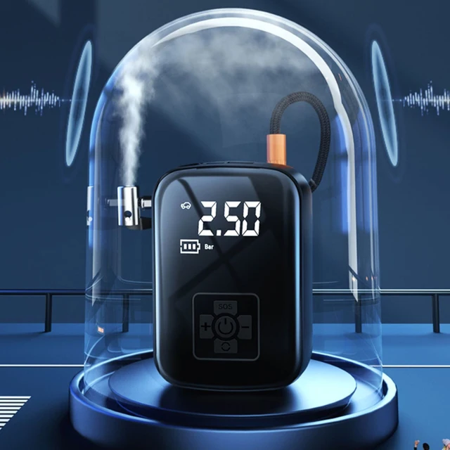 Bomba Elétrica de Inflar Pneus com Display Digital Sem Fio: Liberdade e Conveniência para Suas Necessidades de Inflação 6 Bomba Elétrica de Inflar Pneus com Display Digital Sem Fio