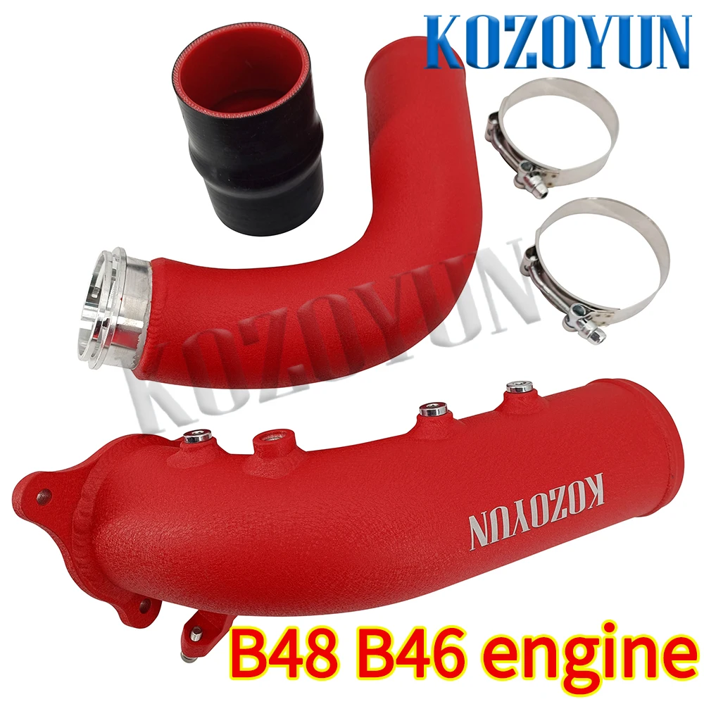 BMW B46 B48 2.0T X3 X4 G01 G02 X5 X6 G05 G06 Z4 G29 2.0T 20i 20ix 30i 30ix 2.0T용 흡기 파이프 터보 인터쿨러 파이프