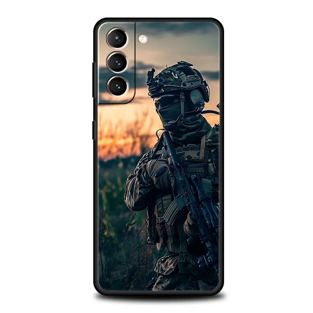 Military Army Special Forces Soft TPU Phone Case