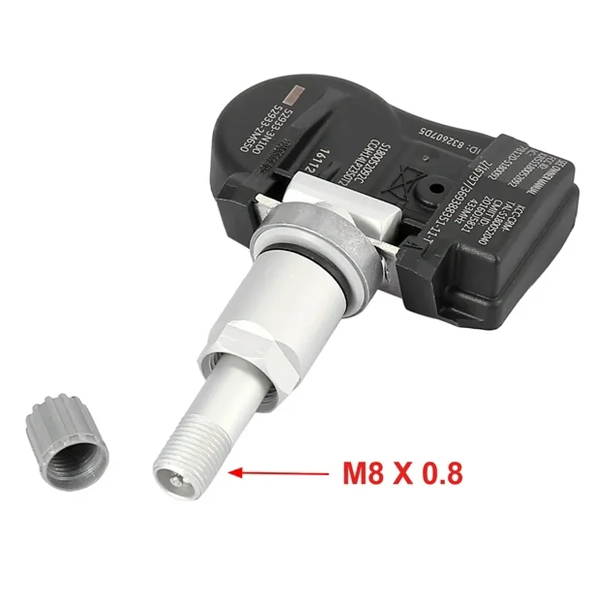 현대 산타페 DM 2012-2018 현대 포터 HR 2005-2027 현대 솔라리스 HC 2017 타이어 압력 모니터, 433 MHz, 52933-3N100