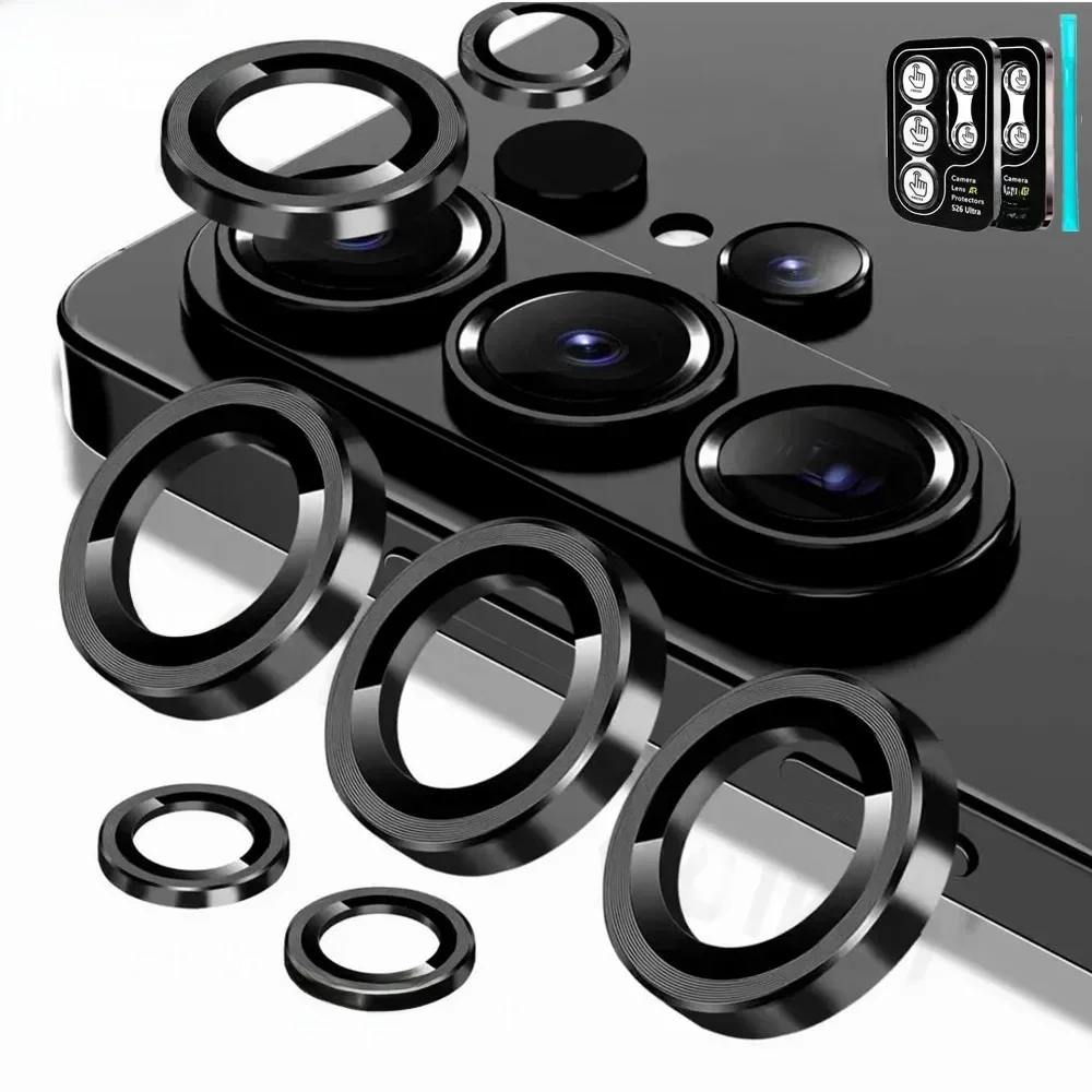 Premium Tempered Glass Camera Lens Protector - 2 Pack