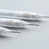 5 Pcs/Set Mechanical Pencil White Simple Automatic Pen 0.5/0.7mm for Students School Supplies Office Accessories Stationery 6