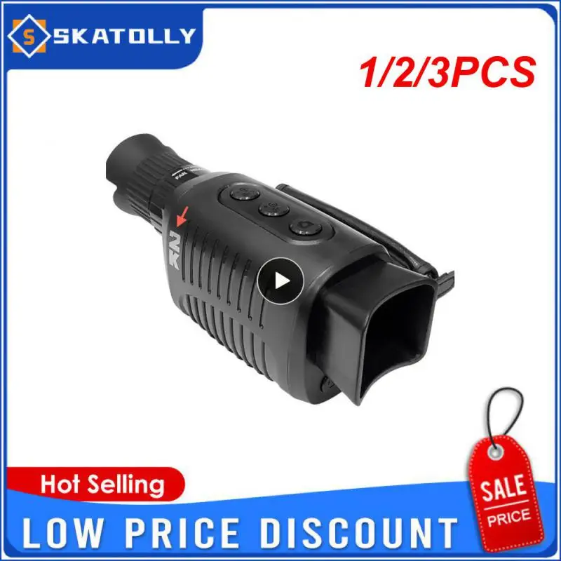 

1/2/3PCS Rechargable Battery 1080p High Definition Infrared Night Vision Telescope Night Vision Camera Outdoor Hunting