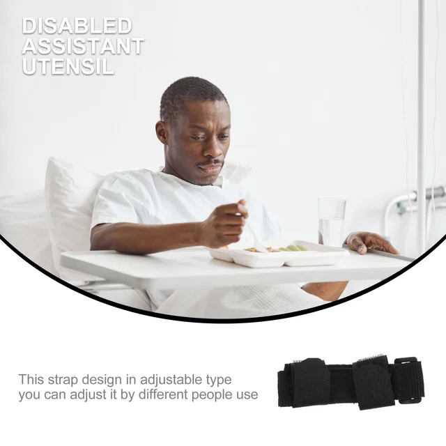 Adaptive Utensils Universal Cuff for Elderly Adults Utensil Holders