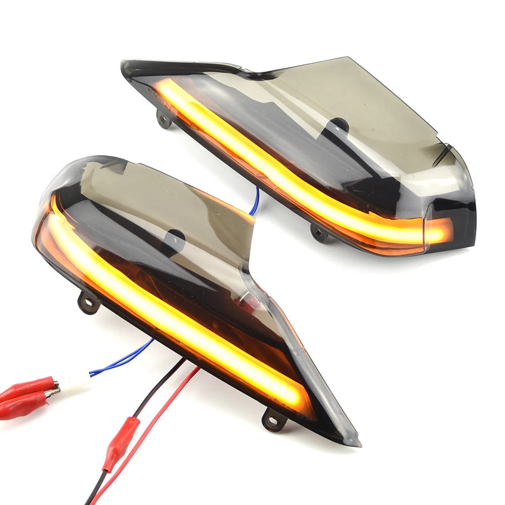 Car LED Dynamic Turn Signal Lights For Subaru Forester Side Mirror Blinker Indicator For Subaru Outback Legacy 2003-2008