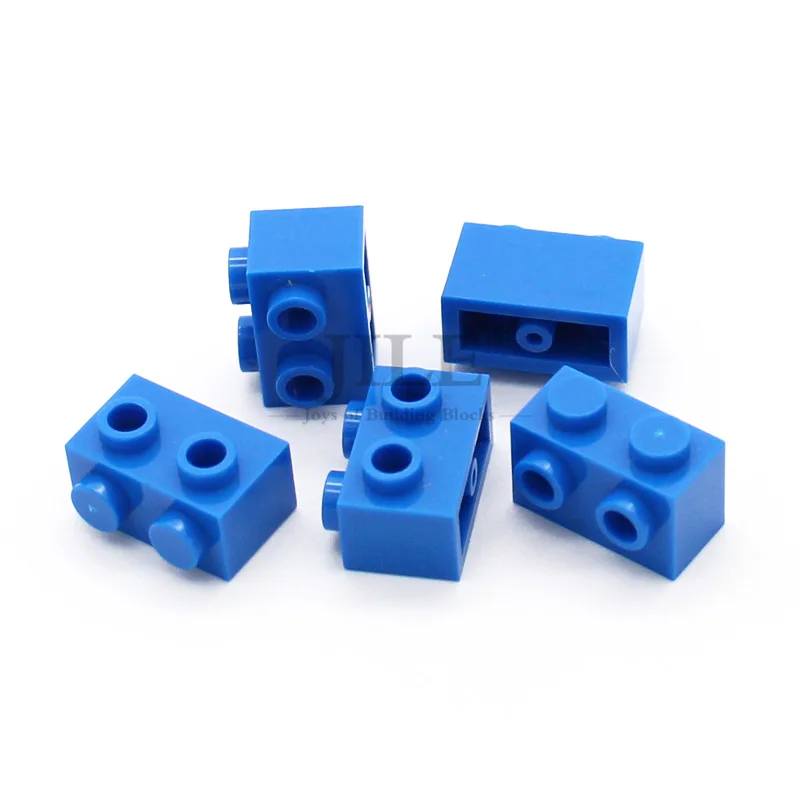 thumbnail image 1 of 40 piezas de bloques de construcción MOC 11211, ladrillos modificados 1x2 con pernos en el costado, compatibles con ensamblajes de partículas, juguetes creativos de construcción, 1 of 5