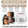 LOCKMIO 30g Baby Bangs Styling Gel Hair Pomade Edge Control Wax for Wigs Women 24 Hour Long Lasting Edges Control Hair Wax Cream 2