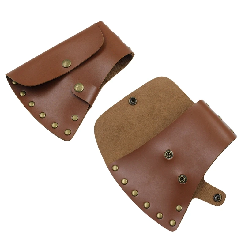 

Durable Leather Hatchet Head Cover, Axe Case, Blade Cover, Sheath Holster