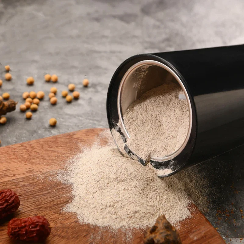 Stainless Steel Nut Electric Coffee Grinder Bean Grain Household Pepper Kitchen Tools Gadgets Dining Bar Home Garden