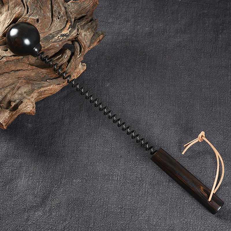 36CM Purple Sandalwood Round Ball Riding Crop Horse Whip,Handwork Make Spanking Paddle Whip,Knight Equipment Bat 2