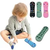 Baby TV Remote Control Teether Silicone Baby Anti-Eating Gloves Pacifier Bracelet Teething Stick Biting Toy Baby Care Accesorios 1