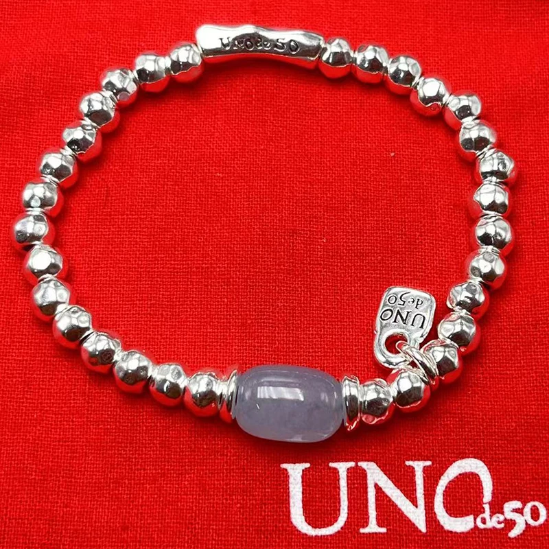 

Новинка 2023 г., unode 50, популярный в Европе и Америке, креативный изысканный браслет, Женская романтическая Подарочная сумка для ювелирных изделий