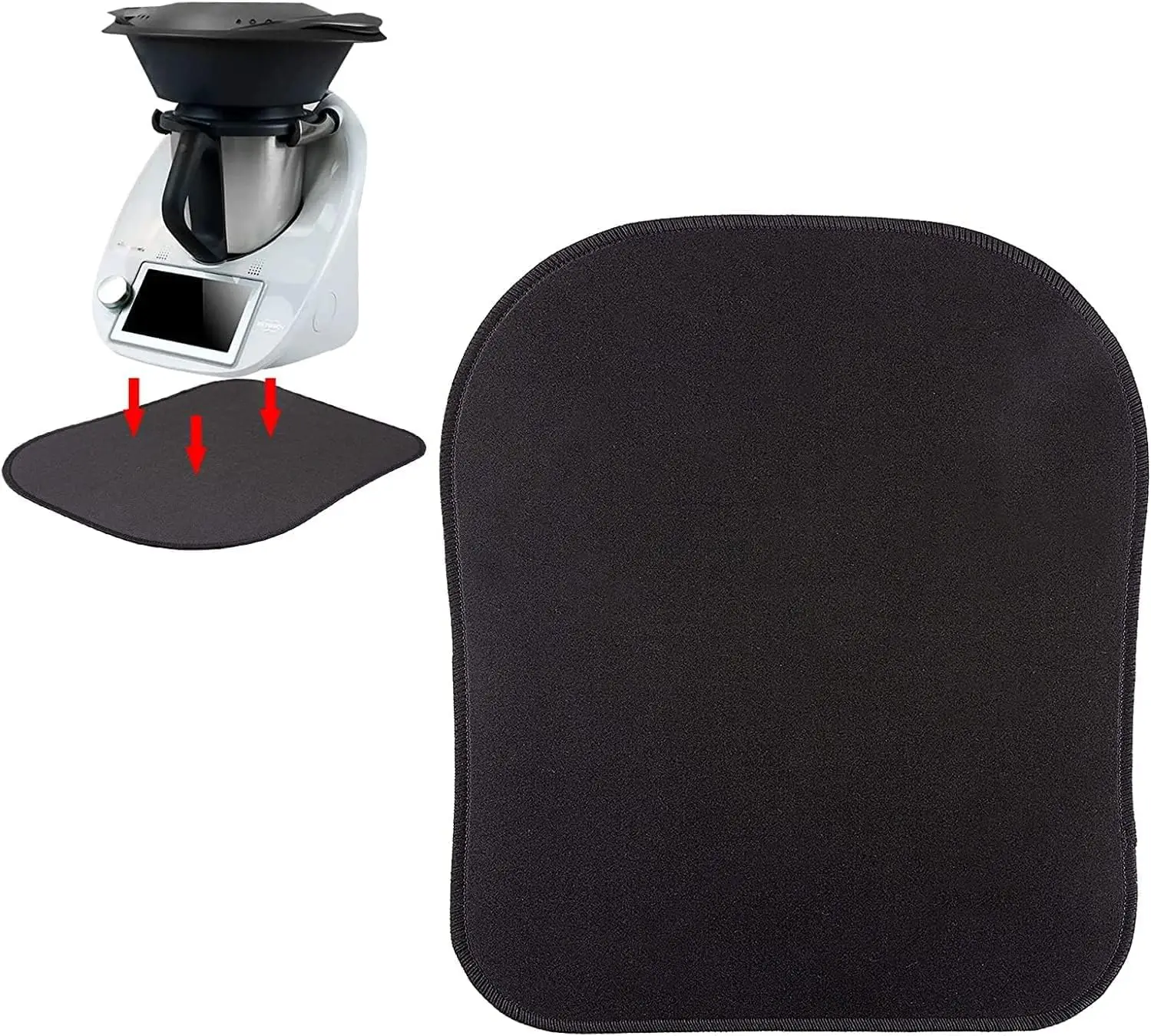 Sliding Mat for Thermomix TM6 TM5 TM31,Sliding Mat for Food Processors for Sliding Mat for Food Processors for Easy Moving