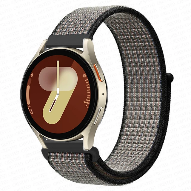 Versatile Nylon Loop Bracelet for Smartwatches - 22mm/20mm Band