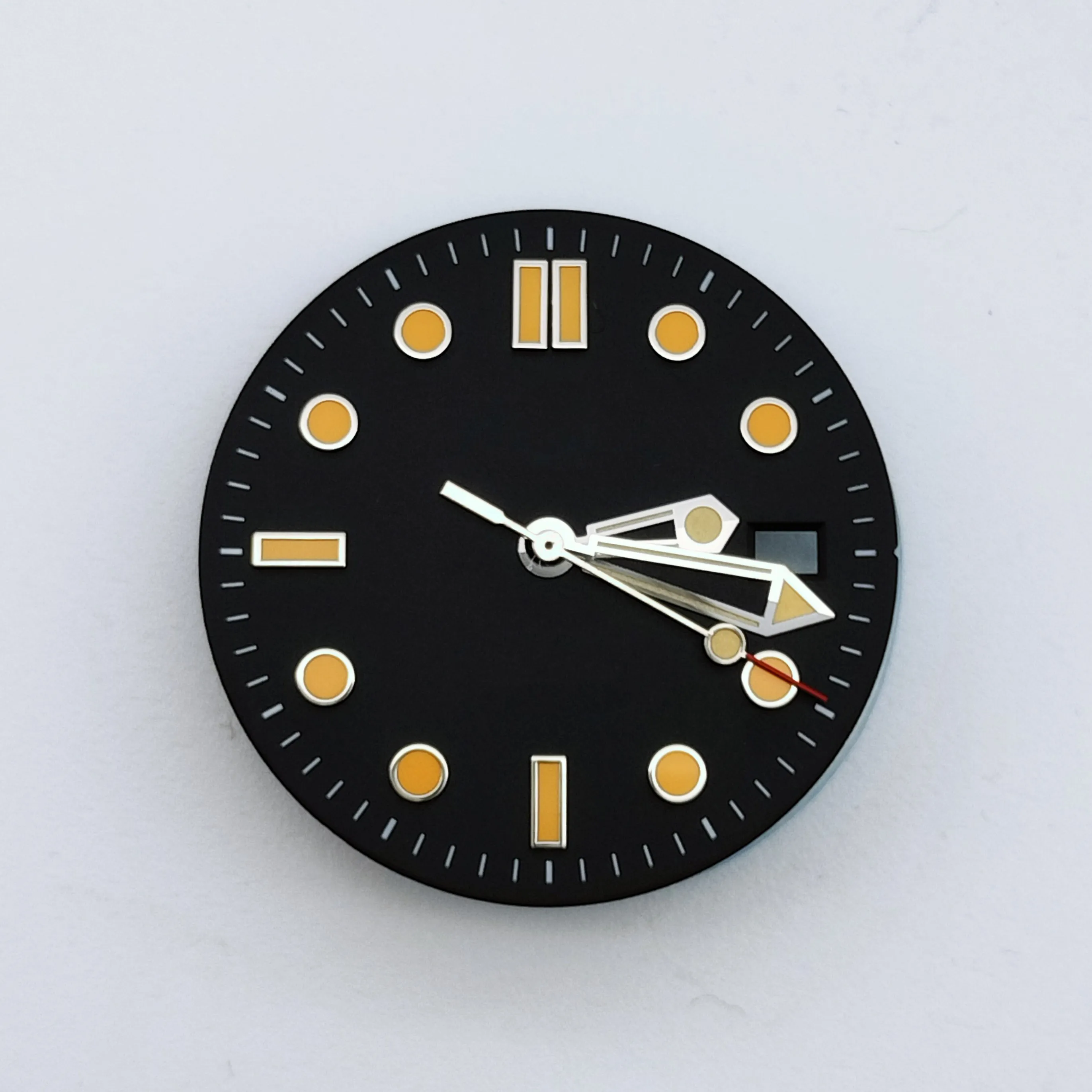 31MM Dial Add Hands Luminous Fit NH35 Automatic Mechanical Movement