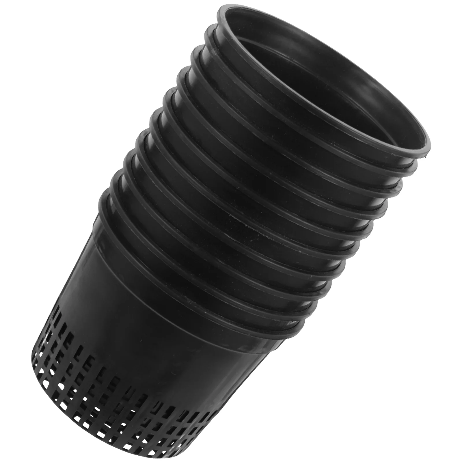 Set da 10 Pezzi in Plastica per Cestini Idroponici, Tazze a Rete con