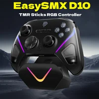 EasySMX TMR Stick Controller D10 Wireless Gamepad Compatible with PC/Switch/Steam/Phone/TV, Charging Dock, Micro Triggers