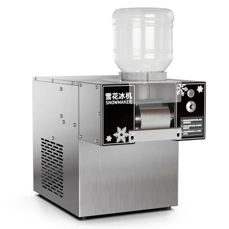 Desktop Mini Snowflake Ice Machine slushy machine High-Power Snowflake Crusher Korea Bingsu Machine Automatic Snow Ice Maker