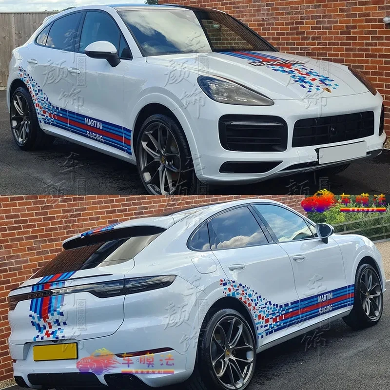 

Наклейки на автомобиль для Porsche Cayenne GTS, модифицированные модные спортивные наклейки на заказ, аксессуары