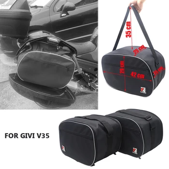Borsa da viaggio per moto Borsa interna con fodera per borsa laterale per GIVI V35 V 35 Borsa laterale nera Organizer Inserto per accessori di archiviazione