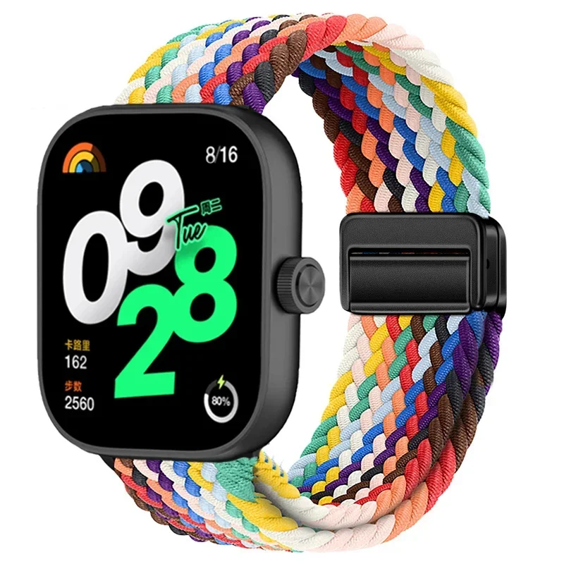 Magnetic Adjustable Braided Nylon Sport Strap Replacement Bracelet