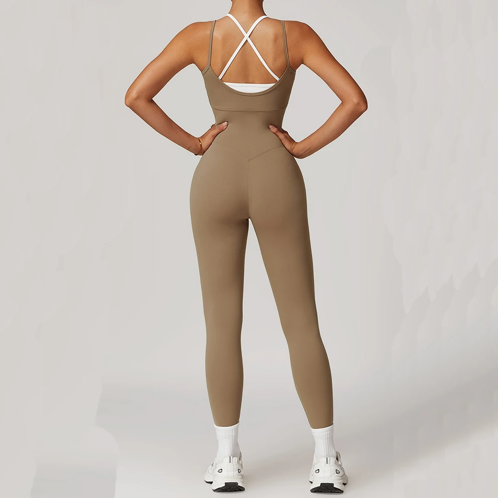 Yoga Set Women's Sportswear Fitness Rompers One Piece Strap Sports Bodysuit Sleeveless Workout JumpSuits Tracksuit Gym Clothes yoga set sports set gym workout set sportswear set fitness set yoga pants set fitness jumpsuit fitness one piece wear