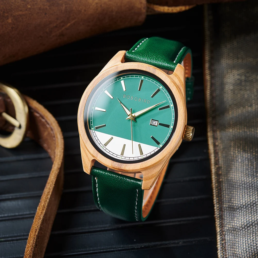 

BOBO BIRD Men's Quartz Watches Week Date 2023 New Design Luxury Man Watch Wristwatch Wood Male Timepieces Customs Dropshipping