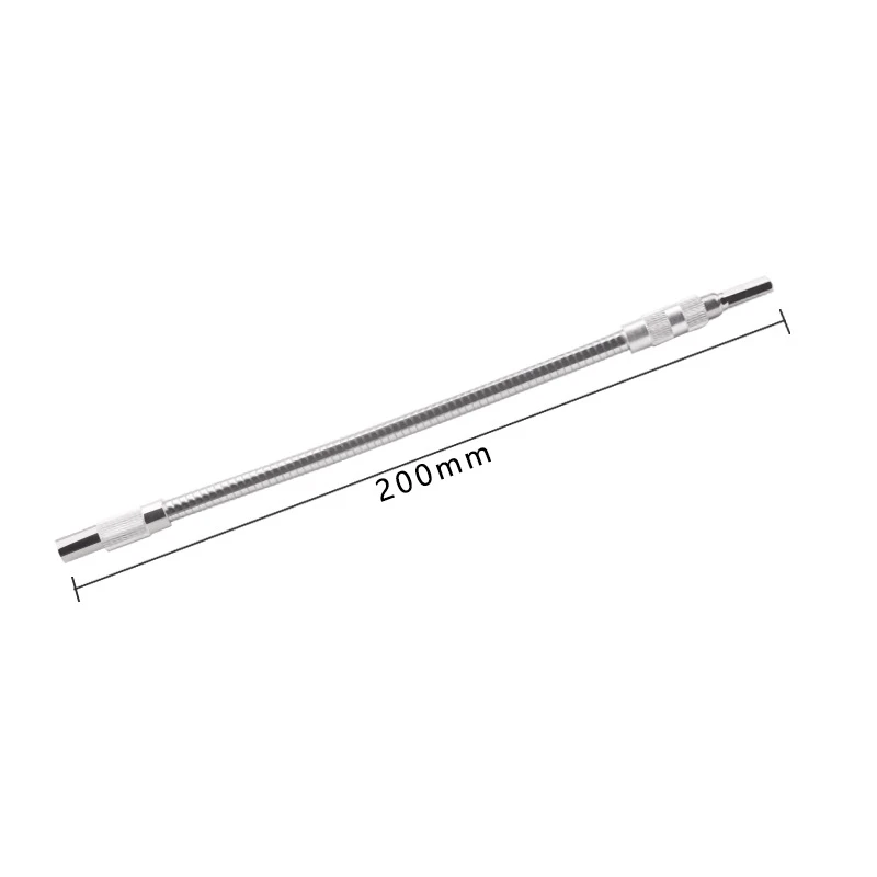 Porte-Embouts Magnétiques 1/4", Set 5 Pièces 50-300mm, Rallonges Tige Hexagonale Pour Perceuses - Bricolage