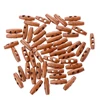 50Pcs Wooden Toggle Buttons 2 Holes 30mm Sewing Coat Clothes Accessories Craft 2