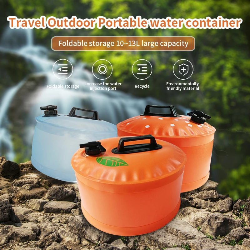 Water Container Tap Camping Portable Water Tank Camping Picnic 13l Outdoor Aliexpress