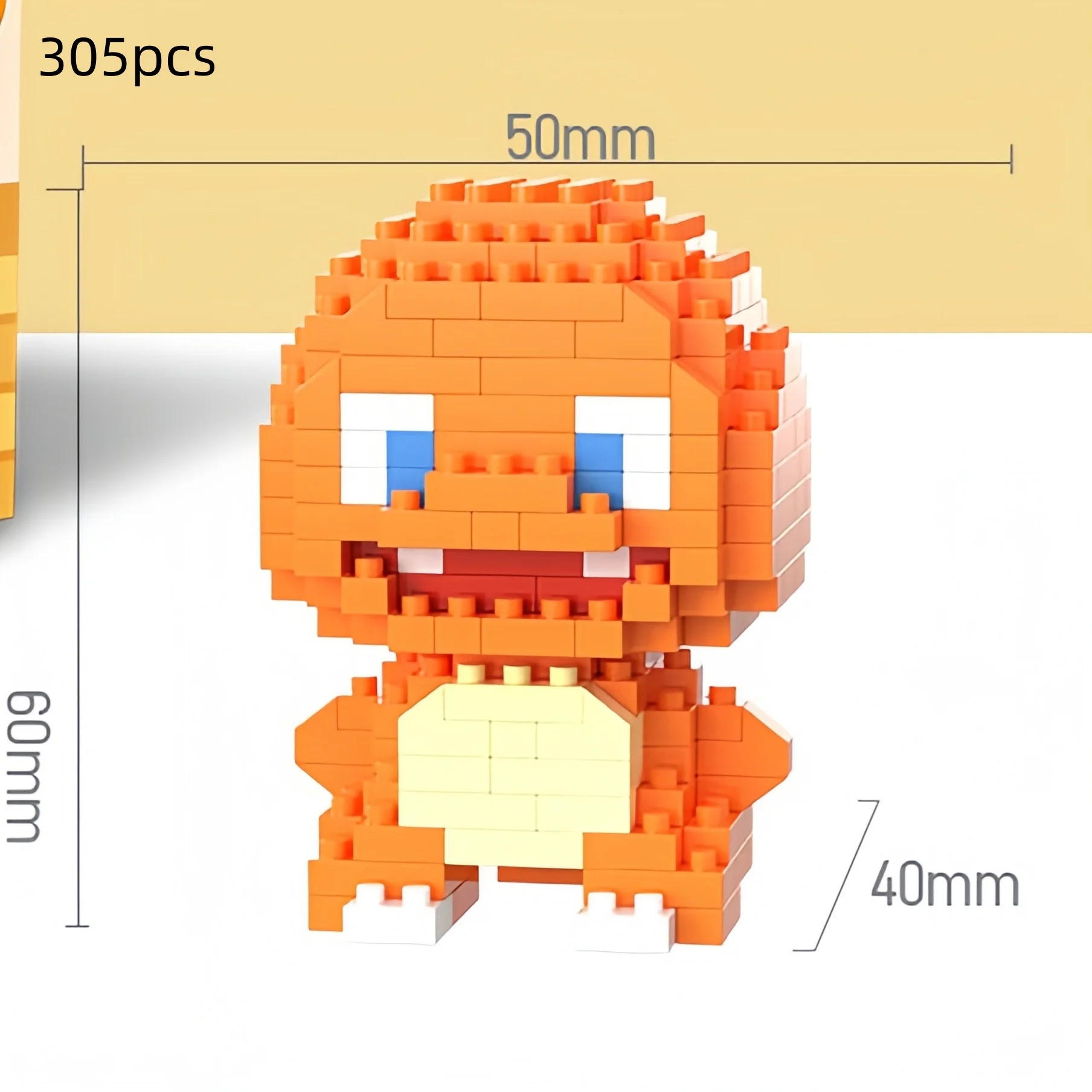 building block toys are luxurious children's toy models, suitable for educational DIY games for boys and girls, cartoon anime - 3