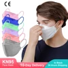 10-100PCS FFP2 Masks Approved hygienic KN95 Mascarillas CE Respirator Filter Protective Fish Mask ffp2mask Reusable Face Masque 1